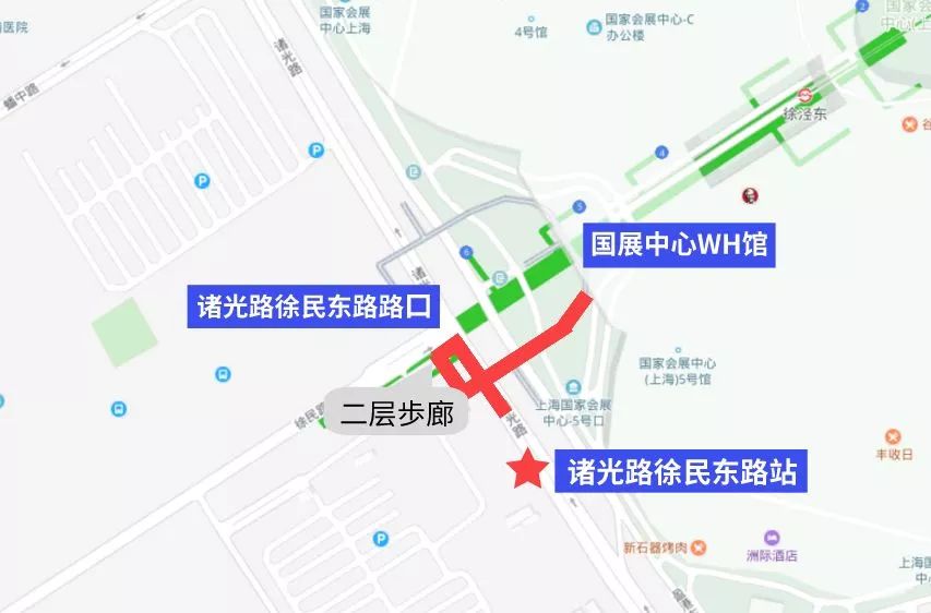 2018上海进口博览会交通停车攻略
