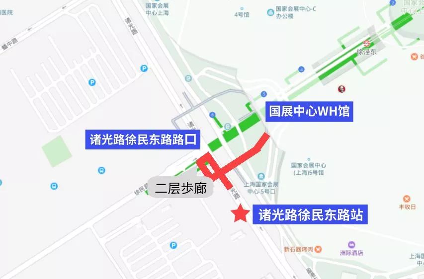 2018上海进落会提交畅通出产行全攻微(地铁 公提交 出产租 泊车场)