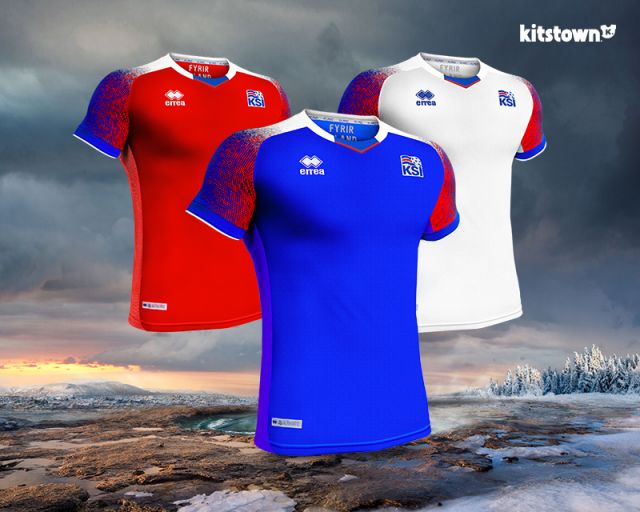 2018世界杯冰岛队球衣:冰岛队主客场球衣欣赏