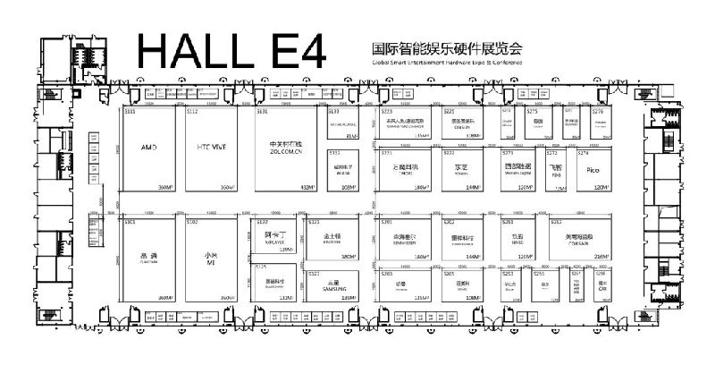 2018上海china joy展展馆分布图一览(图10)