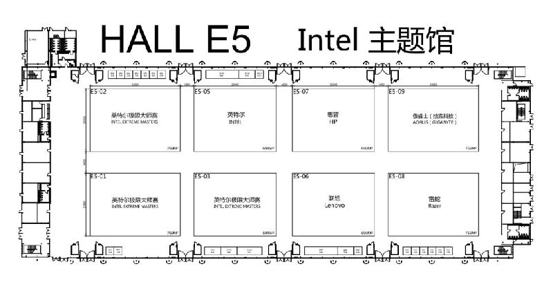 2018上海china joy展展馆分布图一览(图11)