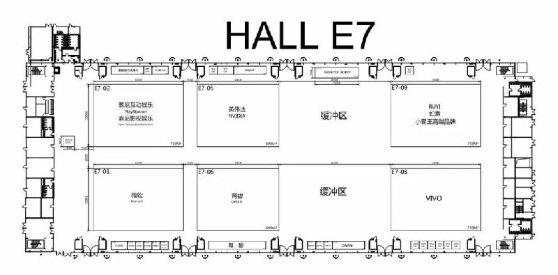 2018上海china joy展展馆分布图一览(图13)