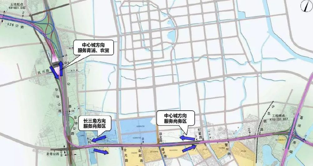 上海s26沪常高速公路入城段正式通车