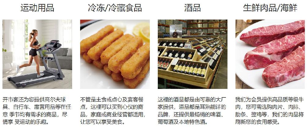 上海开市客超市里面卖什么 