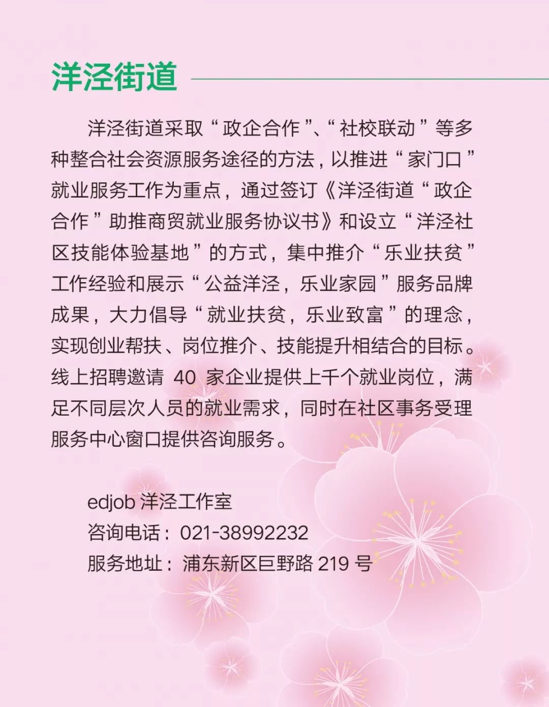 祝桥招聘_2019浦东新区 蓝天梦 专场招聘会,30家企业133个岗位等你来(5)