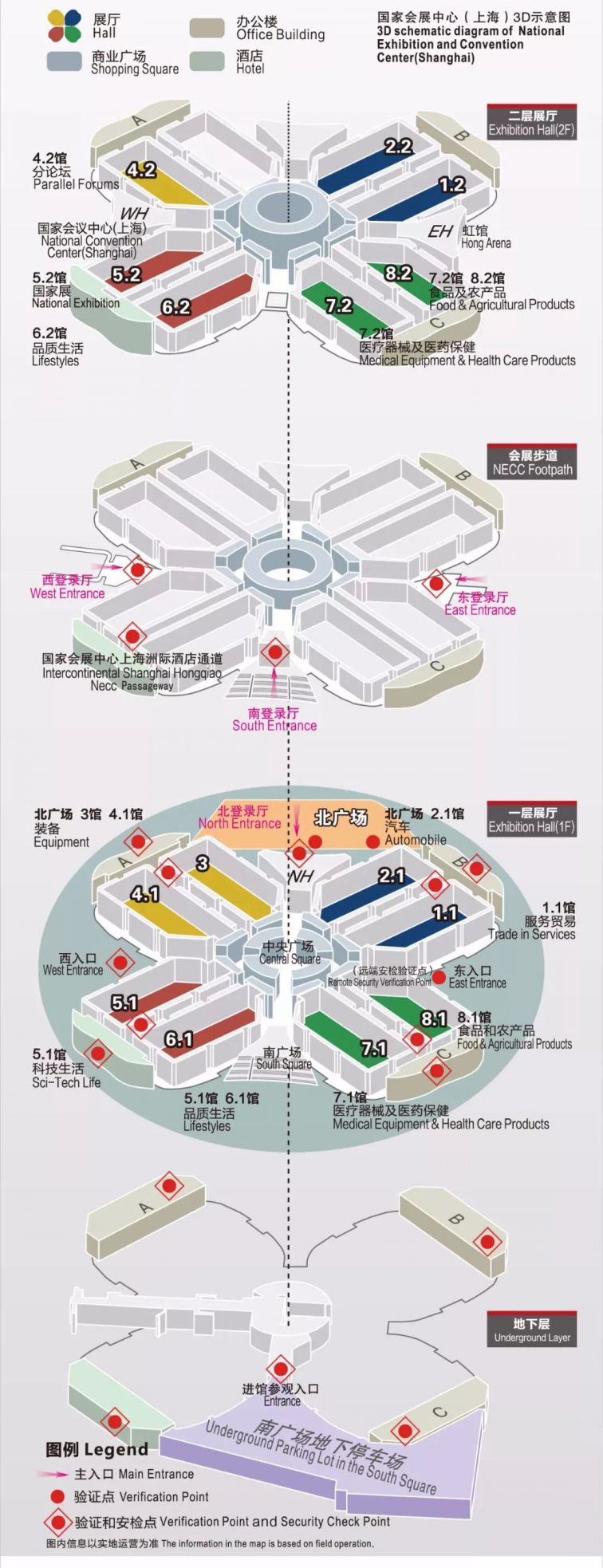 2019進博會國家會展中心(上海)3D示意圖