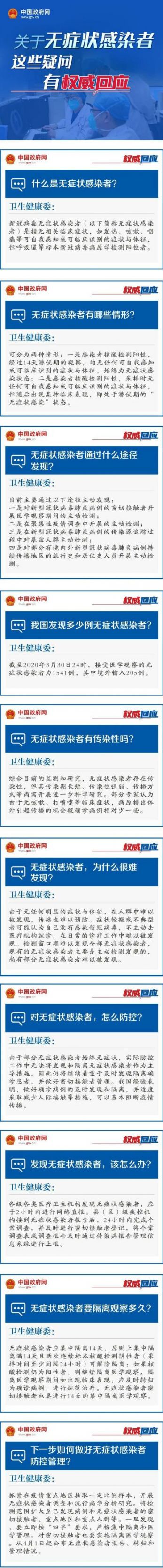 关于无症状感染者这些疑问有权威回应