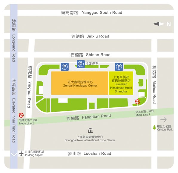 上海喜玛拉雅中心大观舞台地址+停车+交通