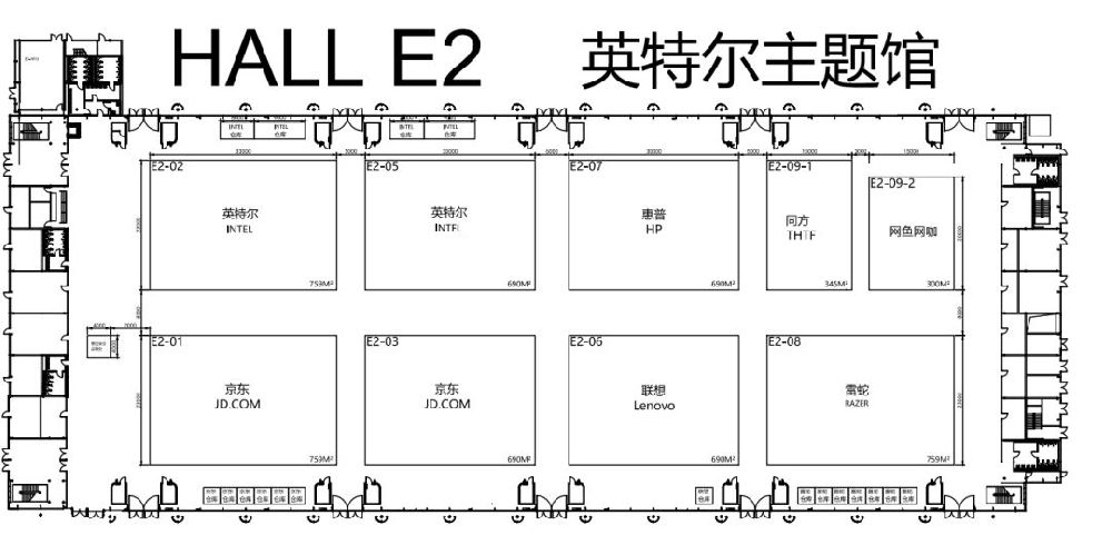 2019年chinajoy各展馆展位分布图(附图)