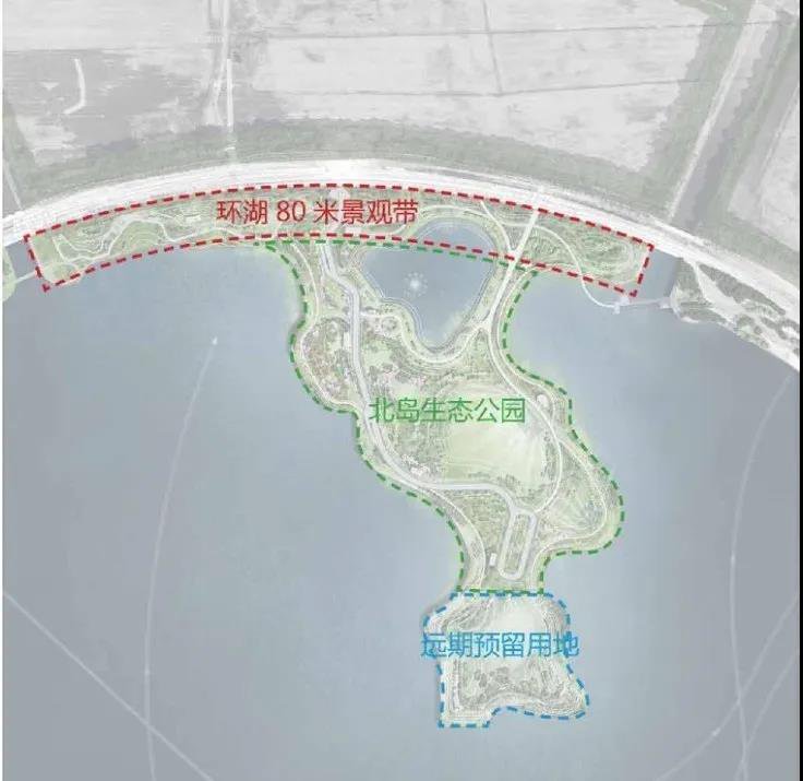 滴水湖北岛生态公园规划出炉近28万平米绿化工程