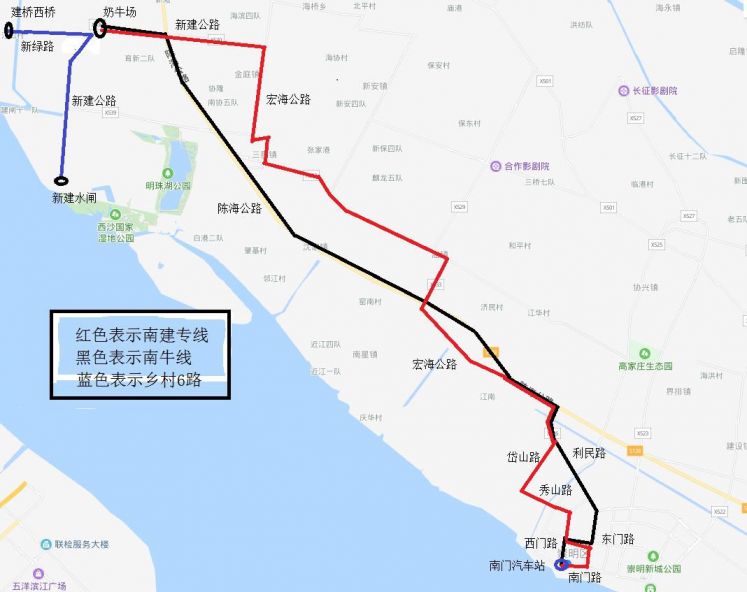 2019崇明绿华小镇半程马拉松赛交通管制
