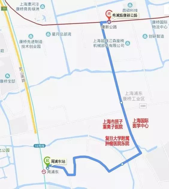张江科学城新增1159路公交 附公交站点