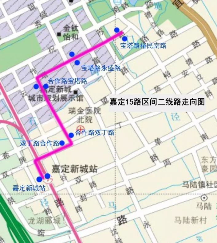 浦东及嘉定区这4条公交线将增设或调整