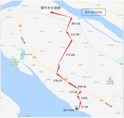 4月11日起上海崇明三条公交线路走向调整