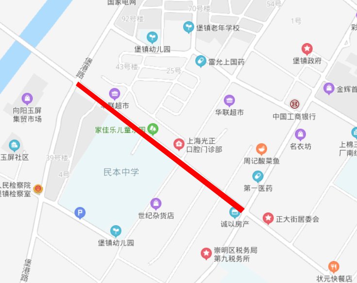 2020上海中考崇明区交通管制时间及范围