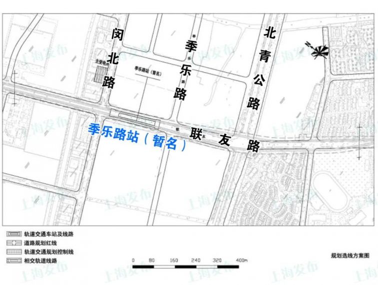 上海13号线西延伸工程选线草案公示共设5站