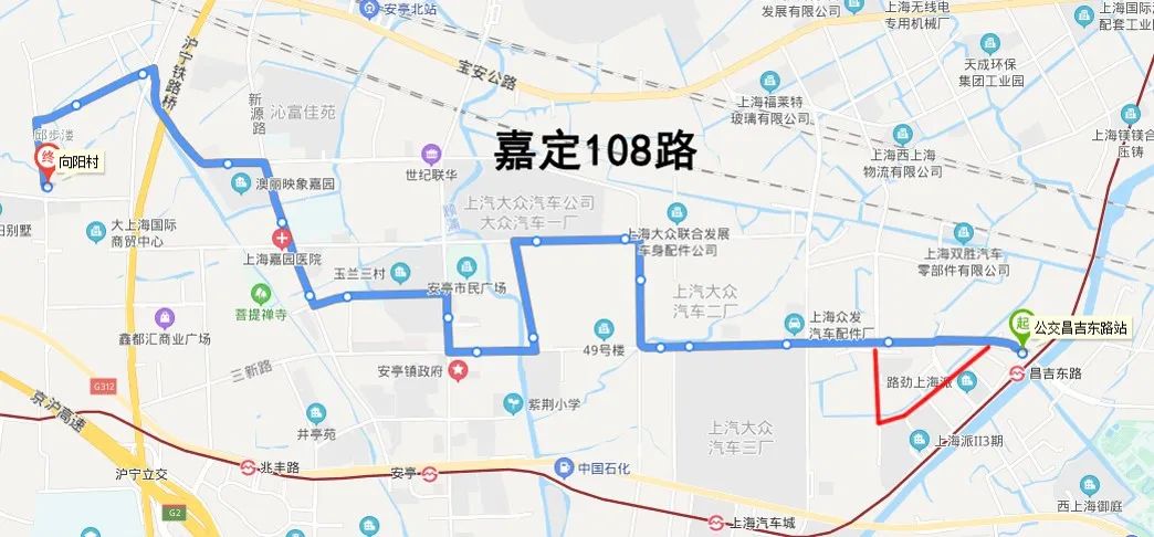 上海嘉定7条公交线拟调整