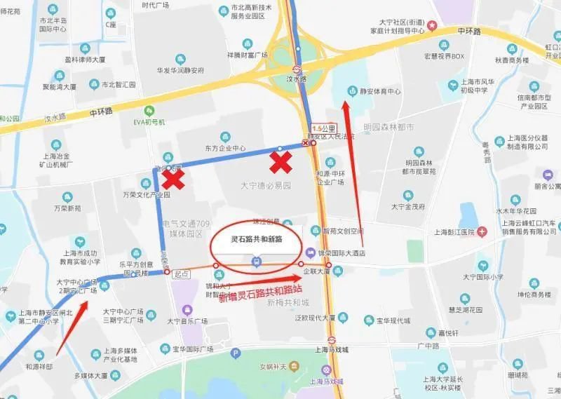 8月29日起上海6条公交线路调整