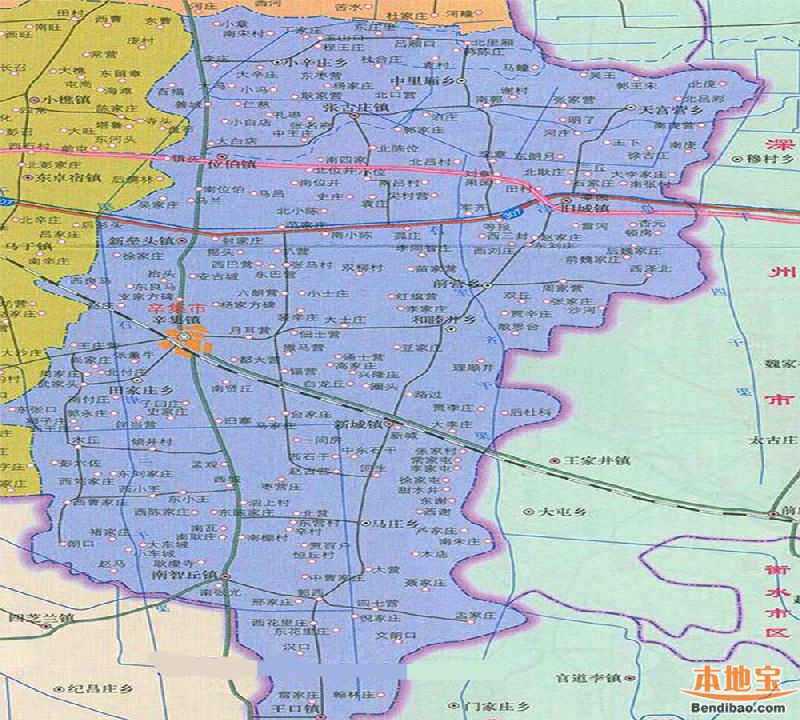 版 辛集市地图全图高清版(点击可查看大图) 辛集位于河北省石家庄市