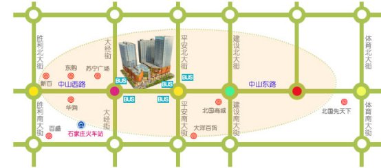 石家庄乐汇城地址及交通路线