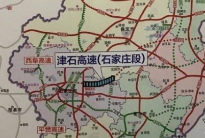 津石高速藁城段地图