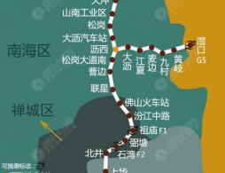 佛山地铁5号线规划图