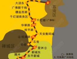 佛山地铁6号线规划图