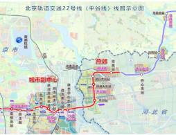 北京地铁22号线河北段都有哪些站点?