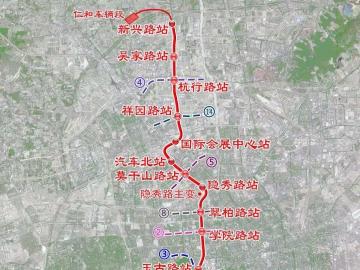 杭州地铁10号线最新消息(线路图 站点 开通时间)