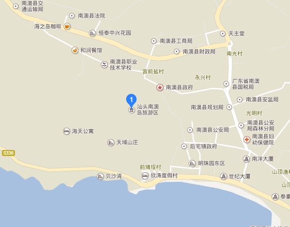 汕头交通 交通概况 > 汕头南澳岛地图    南澳岛地址:汕头市南澳县