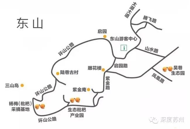 东山枇杷分布图