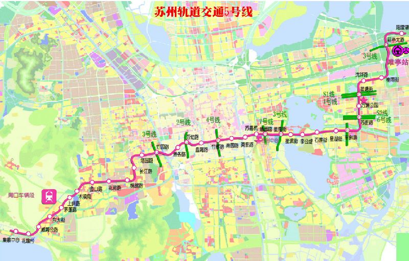 苏州交通 苏州地铁 苏州地铁5号线 > 苏州地铁5号线什么时候开工建设