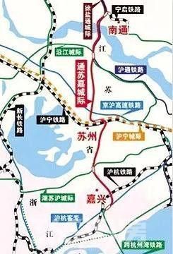 通苏嘉高铁有望于明年开工 计划2020年建成通车