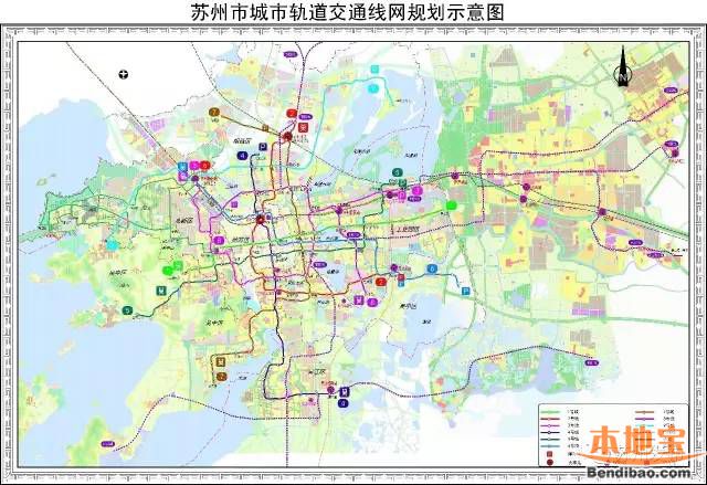 苏州地铁第三期建设规划已上报国家 批复后6号