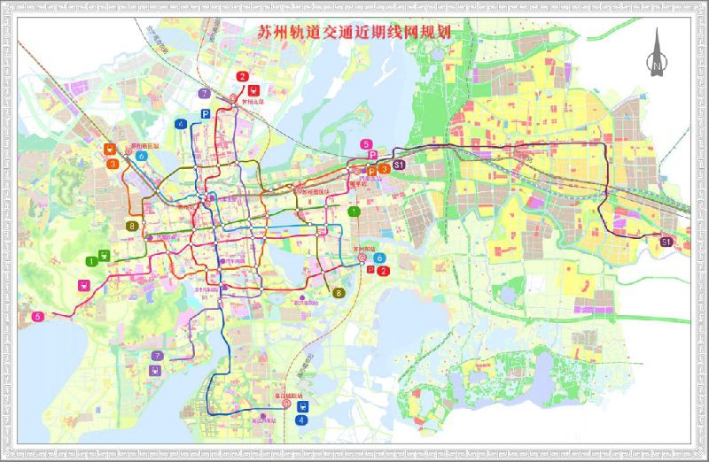 苏州地铁s1号线最新消息（站点+线路图+开通时间）