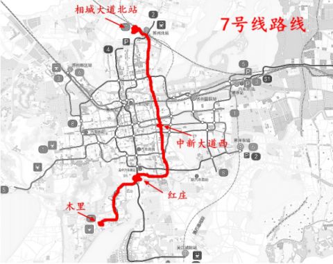 一期工程先期作为苏州轨道交通4号线的