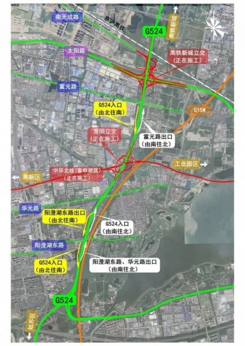 苏州g524主线高架部分顺利通车