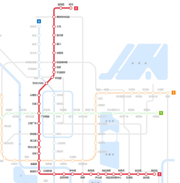 3号线运行线路图