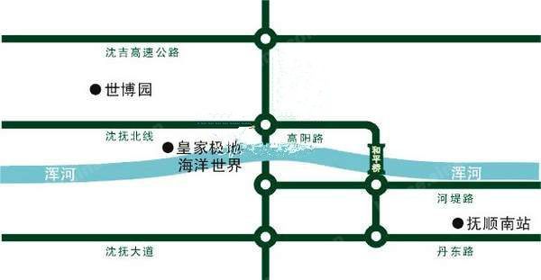 沈抚城际公交线路图- 沈阳本地宝