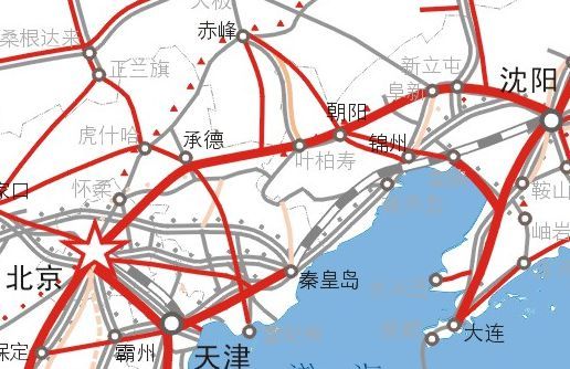 赤凌高铁线路图2016