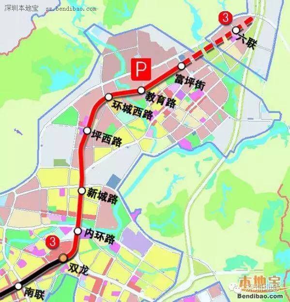 深圳地铁3号线通至福田保税区 2019年建成通车