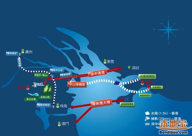 深中通道主体工程今年开工 预计2023年完工 - 深圳本地宝