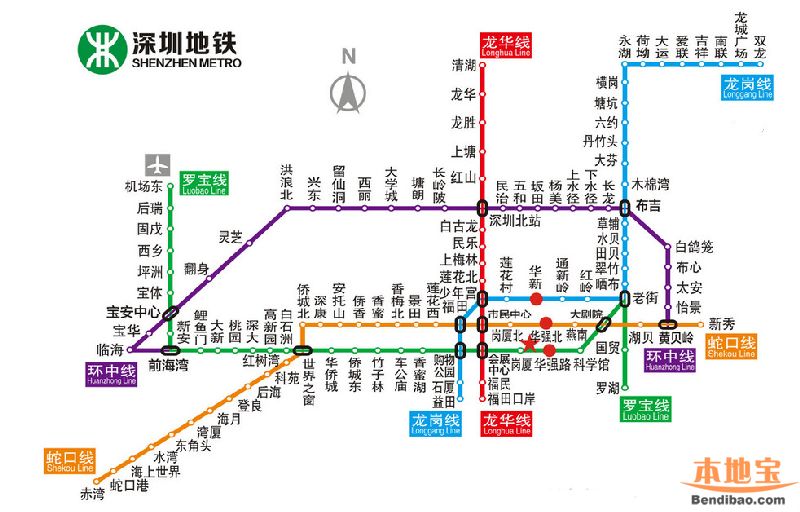 深圳地铁运营时间2016最新最全 - 深圳本地宝