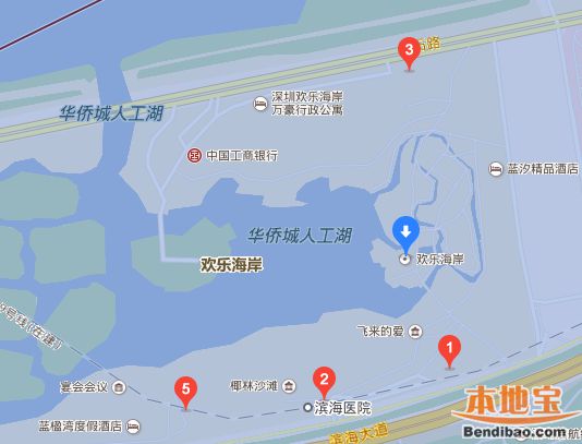 深圳欢乐海岸怎么去（位置+地铁+公交+自驾）