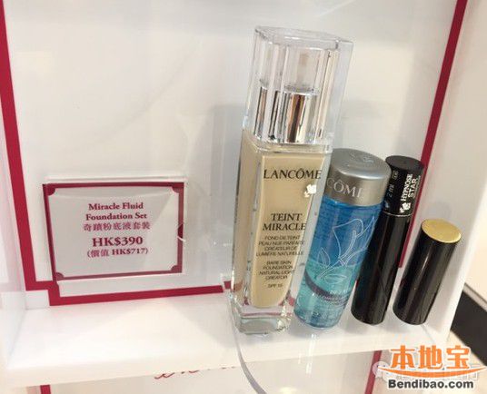 HK各专柜圣诞护肤品实拍!兰蔻+资生堂+