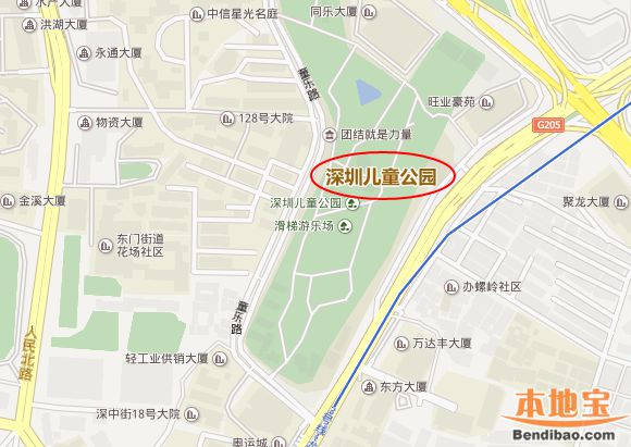 深圳市儿童公园怎么去（地址+公交+地铁）