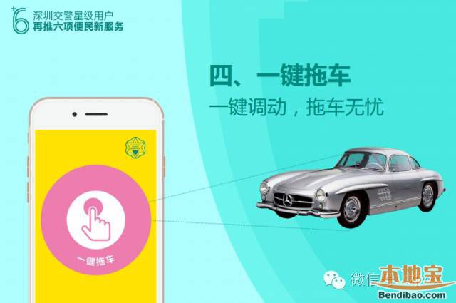 深圳交警推六项新服务 驾照永不过期+一键拖车