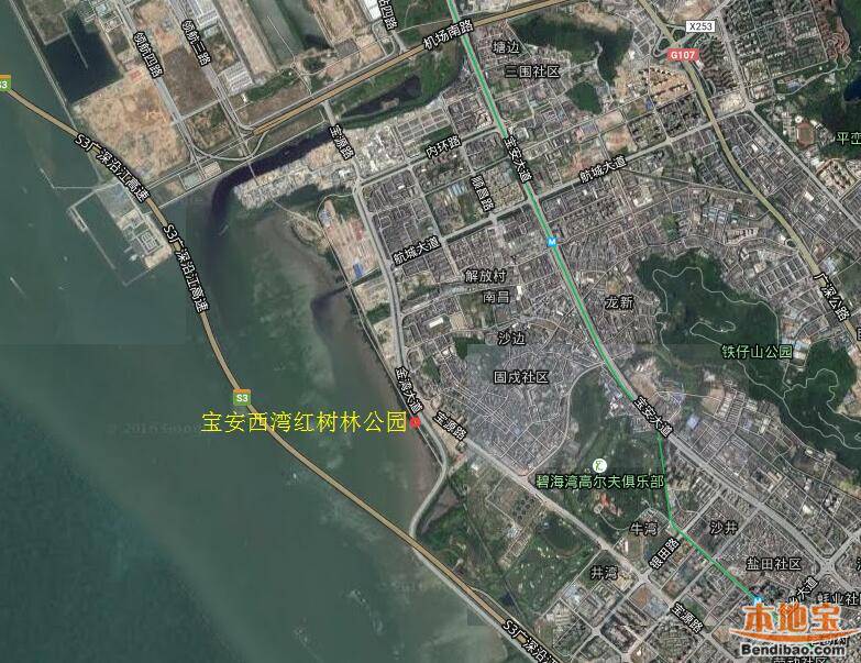 深圳公交干线M558路开通 可直达西湾红树林公园