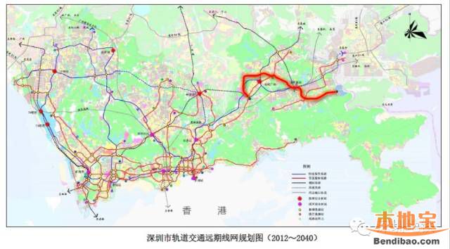 深圳地铁16号线线路走向、线路图一览