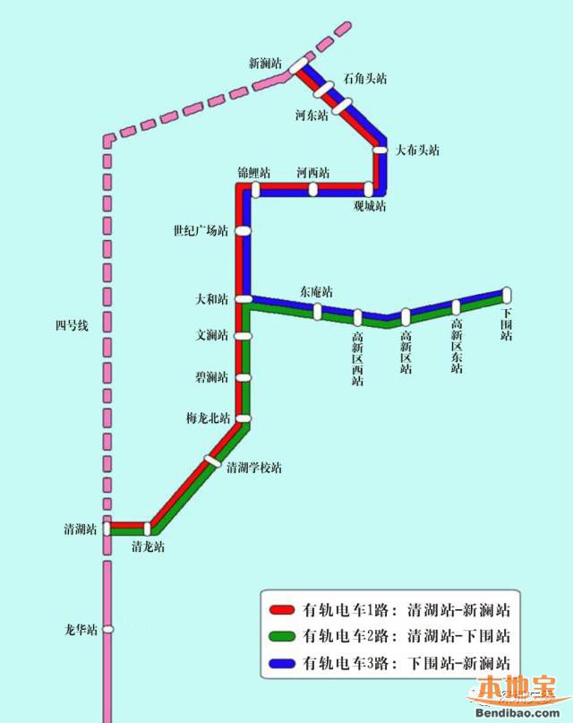 龙华有轨电车示范线绿化完成 距离试运营又近一步